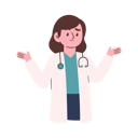 پیش‌نمایش فایل confused-female-doctor-8515745 از پک دکتر زن