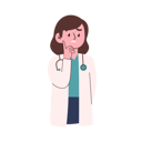 پیش‌نمایش فایل confused-female-doctor-8515757 از پک دکتر زن
