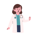 پیش‌نمایش فایل female-doctor-say-stop-8515750 از پک دکتر زن