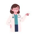پیش‌نمایش فایل female-doctor-showing-something-8515754 از پک دکتر زن
