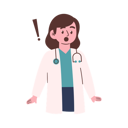 پیش‌نمایش فایل shocked-female-doctor-8515740 از پک دکتر زن