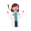 پیش‌نمایش فایل shocked-female-doctor-8515753 از پک دکتر زن