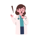 پیش‌نمایش فایل shocked-female-doctor-looking-at-mobile-8515752 از پک دکتر زن