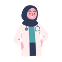 پیش‌نمایش فایل female-doctor-8515819 از پک دکتر زن مسلمان
