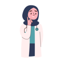 پیش‌نمایش فایل female-doctor-wear-hijab-8515823 از پک دکتر زن مسلمان