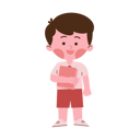 پیش‌نمایش فایل little-school-boy-holding-book-8510315 از پک دانش آموز