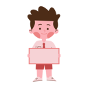پیش‌نمایش فایل little-school-girl-holding-empty-board-8510320 از پک دانش آموز