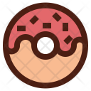 پیش‌نمایش فایل doughnut-184 از پک رنگ فست فود