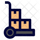 پیش‌نمایش فایل handtruck-101 از پک لوجیستیک و تحویل رنگی