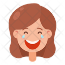 پیش‌نمایش فایل laughing-123 از پک ایموژی زن 1