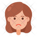 پیش‌نمایش فایل sad-415 از پک ایموژی زن 1