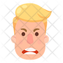 پیش‌نمایش فایل angry-face-17 از پک مرد ایموجی 1