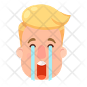 پیش‌نمایش فایل crying-118 از پک مرد ایموجی 1