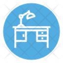 پیش‌نمایش فایل desk-596 از پک گلیف داخلی و مبلمان