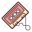 پیش‌نمایش فایل cassette-252 از پک رنگ موج رترو