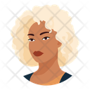 پیش‌نمایش فایل afro-blonde-woman-10939802 از پک آواتارهای افراد قسمت 1