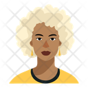 پیش‌نمایش فایل afro-blonde-woman-10939803 از پک آواتارهای افراد قسمت 1