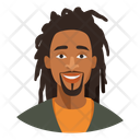 پیش‌نمایش فایل afro-man-with-dreadlocks-10939868 از پک آواتارهای افراد قسمت 1