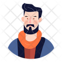پیش‌نمایش فایل bearded-man-10939874 از پک آواتارهای افراد قسمت 1