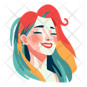 پیش‌نمایش فایل girl-with-colored-hair-10939815 از پک آواتارهای افراد قسمت 1