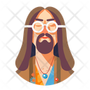 پیش‌نمایش فایل hippie-man-10939866 از پک آواتارهای افراد قسمت 1