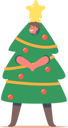 پیش‌نمایش فایل child-in-christmas-costume-of-christmas-tree-4724448 از پک کریسمس