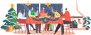 پیش‌نمایش فایل christmas-dinner-4724441 از پک کریسمس