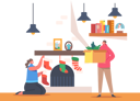 پیش‌نمایش فایل family-decorating-house-on-christmas-4724477 از پک کریسمس