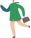 پیش‌نمایش فایل male-city-dweller-winter-rush-on-city-street-4724536 از پک کریسمس