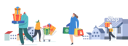 پیش‌نمایش فایل people-shopping-for-christmas-4724525 از پک کریسمس