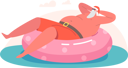 پیش‌نمایش فایل relaxed-santa-claus-in-swimming-pool-4724520 از پک کریسمس