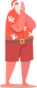 پیش‌نمایش فایل santa-claus-enjoying-ice-cream-on-beach-4724521 از پک کریسمس