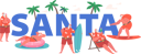 پیش‌نمایش فایل santa-claus-on-vacation-4724543 از پک کریسمس