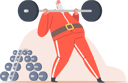 پیش‌نمایش فایل santa-claus-workout-in-gym-4724511 از پک کریسمس