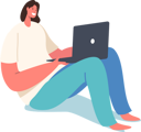 پیش‌نمایش فایل female-freelancer-working-on-laptop-4724877 از پک افراد