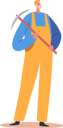 پیش‌نمایش فایل man-working-at-quarry-holding-pickaxe-4724856 از پک افراد