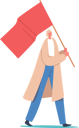 پیش‌نمایش فایل woman-protesting-holding-red-flag-4724836 از پک افراد