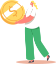 پیش‌نمایش فایل woman-showing-dollar-coin-4724857 از پک افراد