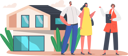 پیش‌نمایش فایل couple-buying-luxury-house-4724580 از پک صنعت و تولید