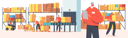 پیش‌نمایش فایل employees-working-at-warehouse-4724567 از پک صنعت و تولید