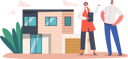 پیش‌نمایش فایل man-buying-new-house-4724581 از پک صنعت و تولید