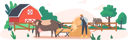 پیش‌نمایش فایل woman-stacking-haystack-at-village-farm-4724597 از پک صنعت و تولید