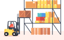 پیش‌نمایش فایل worker-lifting-cargo-on-forklift-machine-in-warehouse-4724569 از پک صنعت و تولید