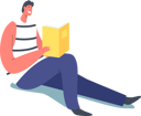 پیش‌نمایش فایل boy-reading-book-4891285 از پک افراد
