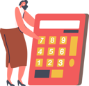 پیش‌نمایش فایل female-accountant-doing-budget-calculation-4891311 از پک افراد