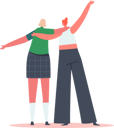 پیش‌نمایش فایل girls-hanging-out-together-4891271 از پک افراد