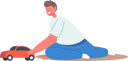 پیش‌نمایش فایل boy-with-toy-car-4891219 از پک افراد