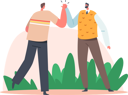 پیش‌نمایش فایل business-friend-doing-hi-fi-4891231 از پک افراد