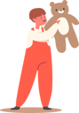 پیش‌نمایش فایل kid-playing-teddy-bear-4891218 از پک افراد