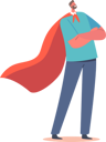 پیش‌نمایش فایل man-wears-red-cloak-4891222 از پک افراد